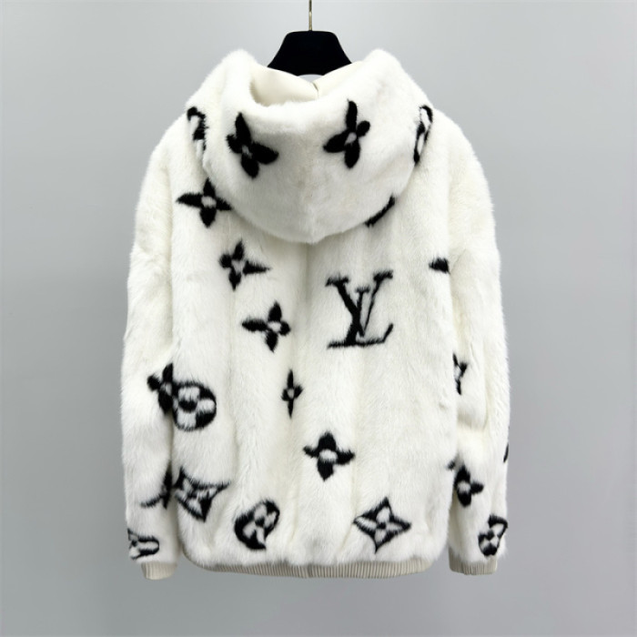 LOVT Mink fur genuine leather Jacket