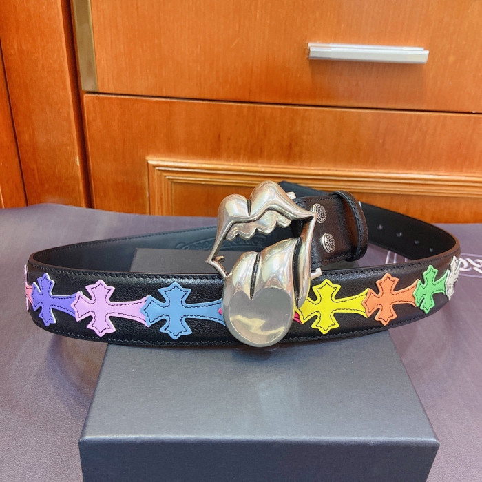 CHR0M HEART BELT 3.8 CM