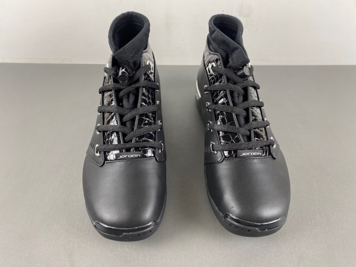 air jordan 17 og low black Ch*0me 303891-004