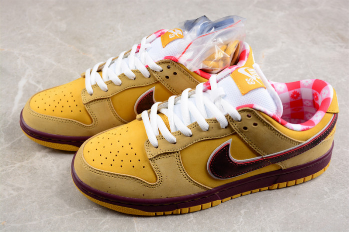 nike sb dunk low yellow lobster 313170-137566