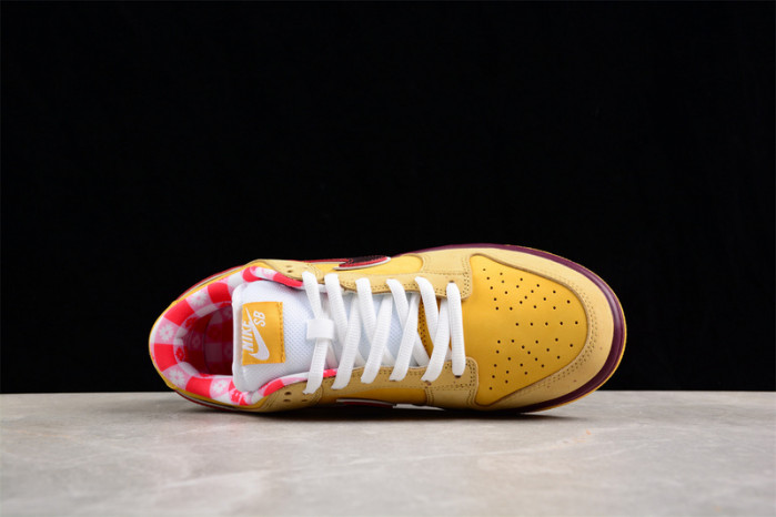 nike sb dunk low yellow lobster 313170-137566