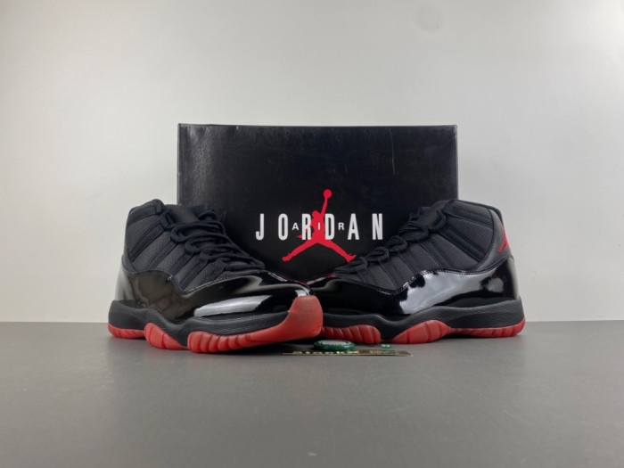 Air Jordan 11 Retro black red 378037-326