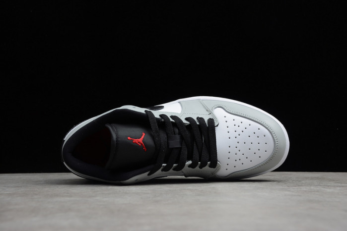 air jordan 1 low light smoke grey - 553558-030