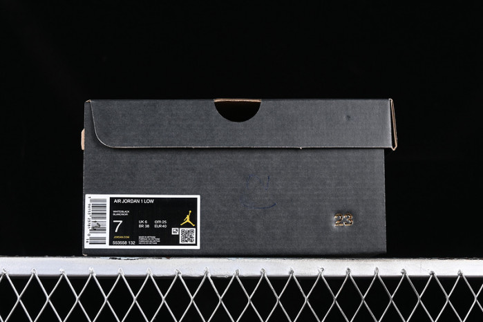 jordan 1 low white black men