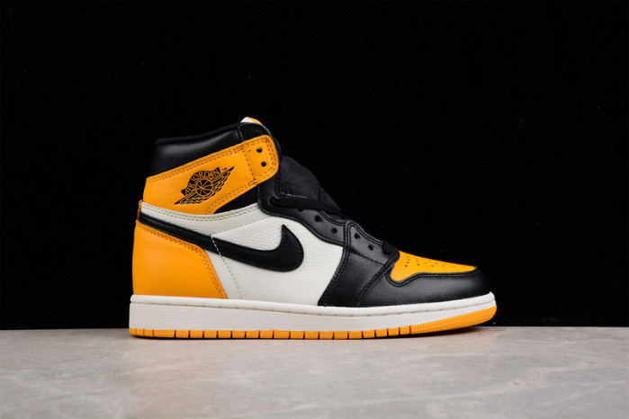 jordan 1 retro high 85 “yellow toe” 555088-711