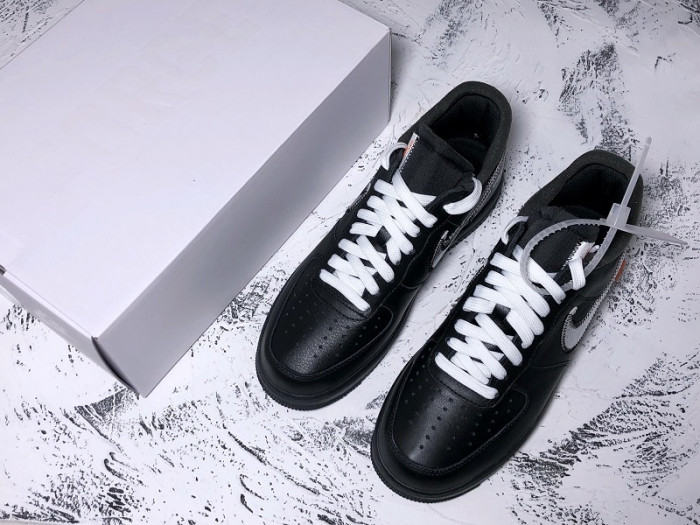 ofw x moma x nike air force 1 07 low black - av5210-001