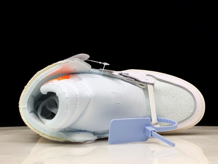 ofw air jordan 1 retro high white - aq0818-100