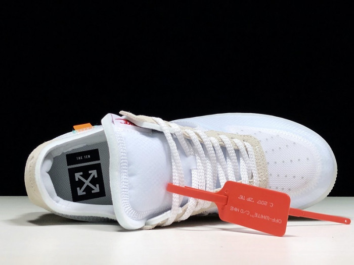 nike air force 1 low ofw all white - ao4606-100