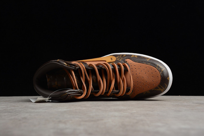 ofw x air jordan 1 customs mens - aq0818-202