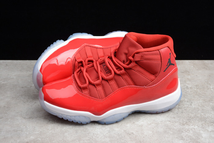 air jordan 11 retro“gym red” mens 378037-623