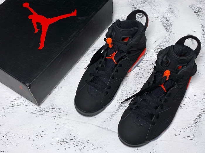 jordan 6 retro black infrared (2019) - 384664-060