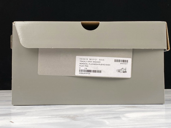 bl track trainers sneaker rose red h903p071