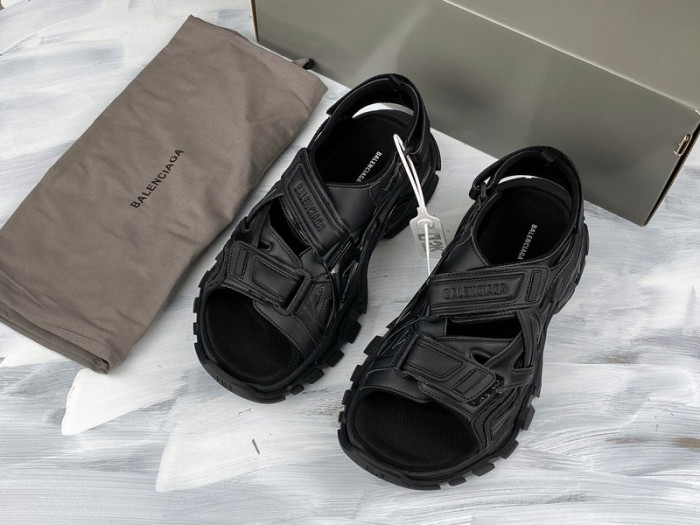 bl track trainers black sandal h903p80815