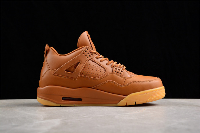 jordan 4 retro ginger wheat men