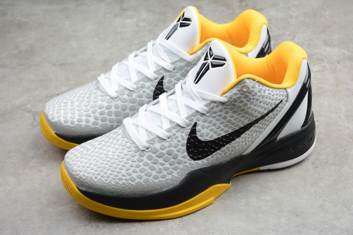 kobe 6 protro white/neutral grey-del sol-black cw2190-100