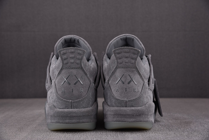 kaws x air jordan 4 grey 930155-003