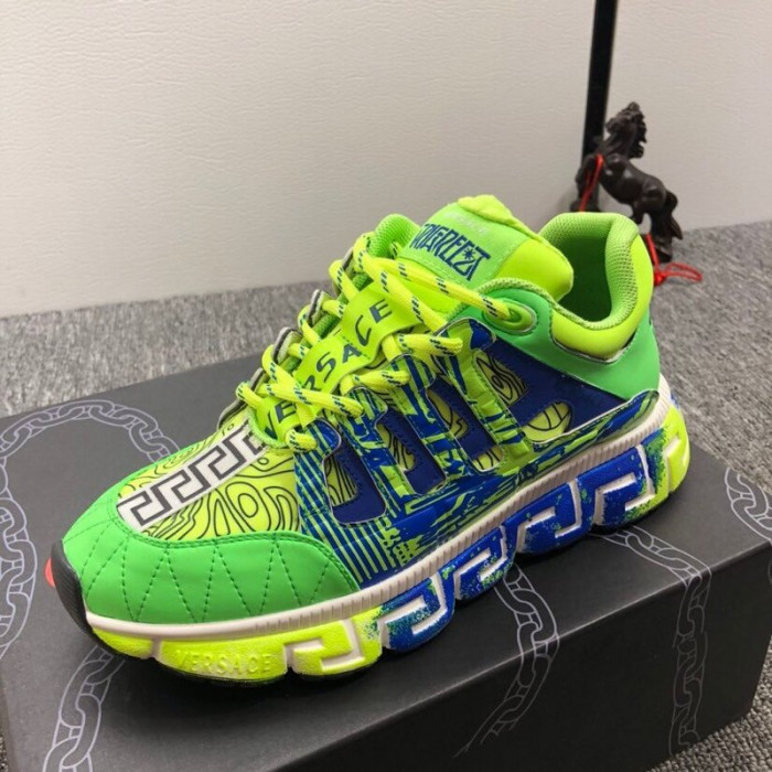 vse chain reaction green sneaker