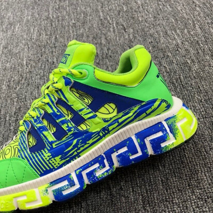 vse chain reaction green sneaker