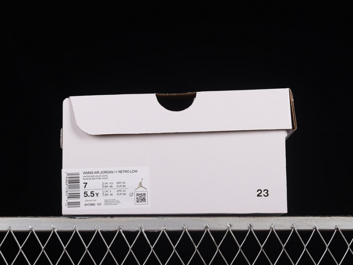 air jordan 11 retro low pure violet ah7860-101