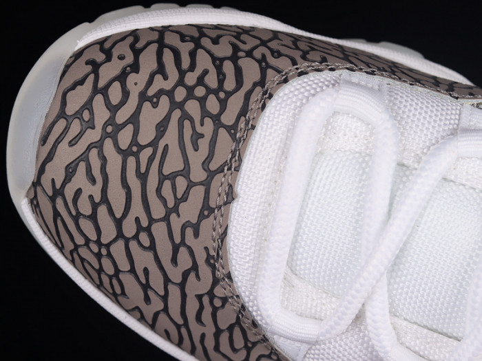 air jordan 11 low “white cement” av2187- 140