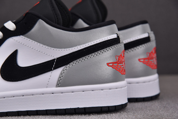 Air Jordan 1 Low SE White Fire Red Black Matte Silver HF3148-106