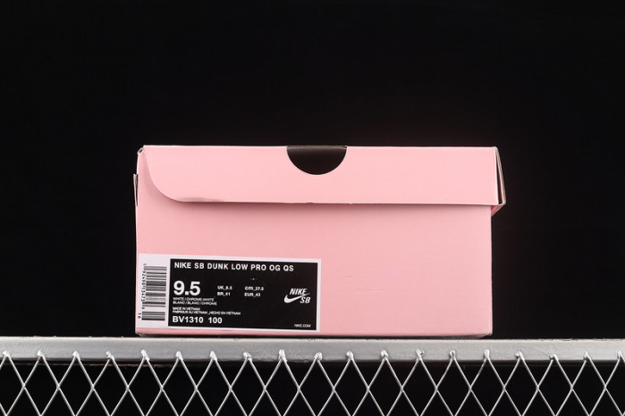 nike sb dunk low Di*m*nd s*pply co white Di*m*nd bv1310-100