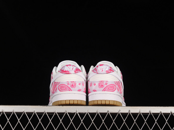 nike sb dunk low white rose red gum ct5053-061