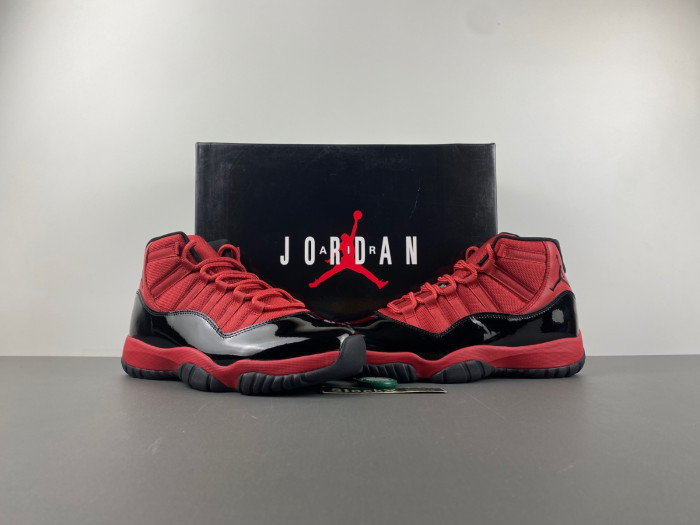 AIR JORDAN 11 RETRO "RED BLACK" CT8012-600
