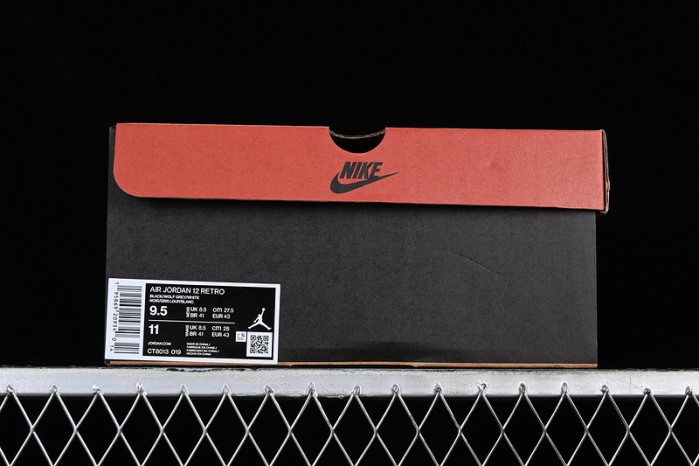 air jordan 12 black wolf grey ct8013-019