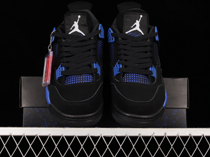 air jordan 4 black blue ct8527-018