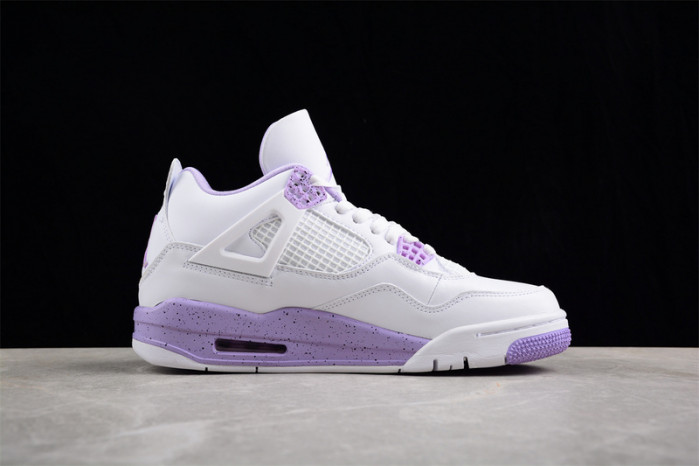 air jordan 4 white and purple ct8527-115