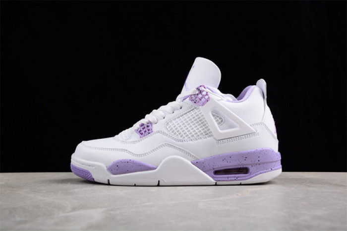 air jordan 4 white and purple ct8527-115