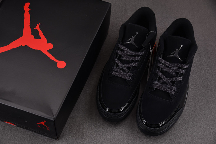 AIR JORDAN 3 "BLACK CAT" 2025 CT8532-001