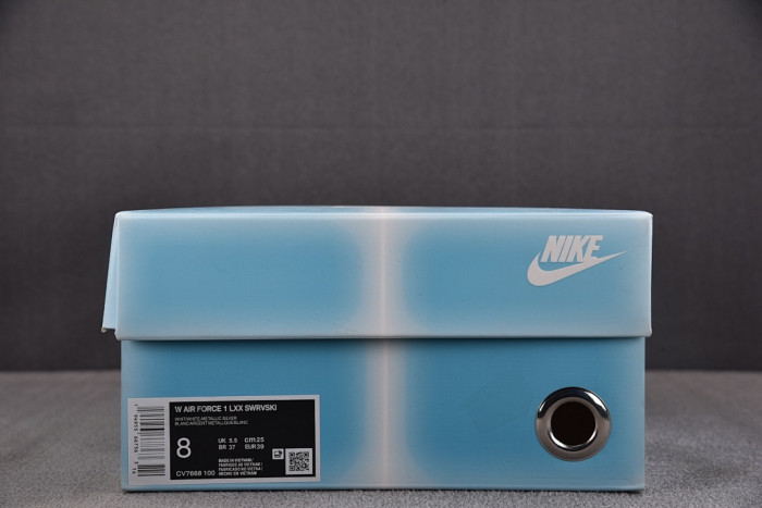 NIKE AIR FORCE 1 Swarovski Retroreflective Crystals White CV7668-100