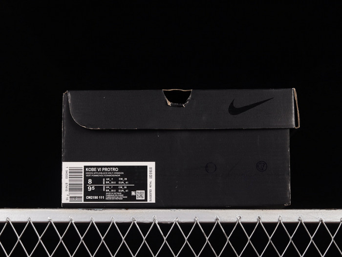 nike zoom kobe vi protro 6 sea blue white cw2190-111