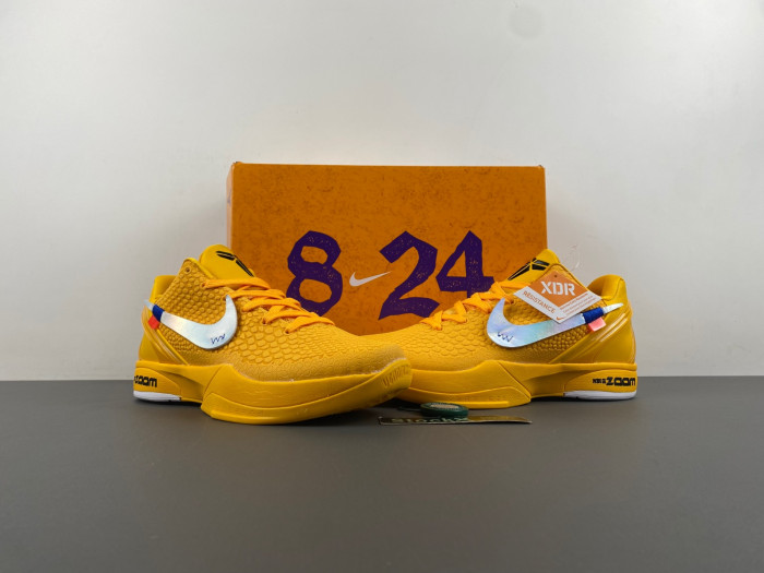 nike kobe 6 protro yellow cw2190-501