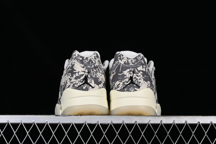 air jordan 5 low expression coconut milk/black-white da8016-100