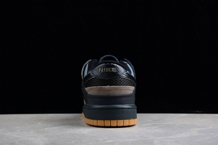 nike dunk low scrap black gum db0500-001