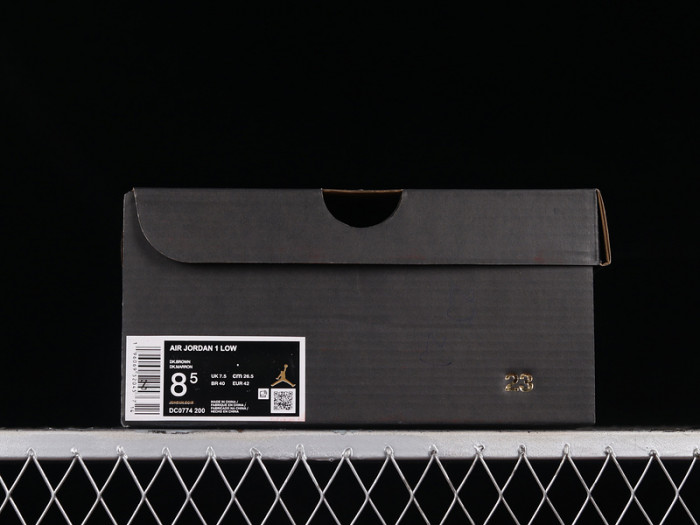 air jordan 1 low sail brown dc0774-200