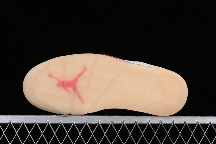 air jordan 5 low chinese new year red/white/yellow dd2240-100