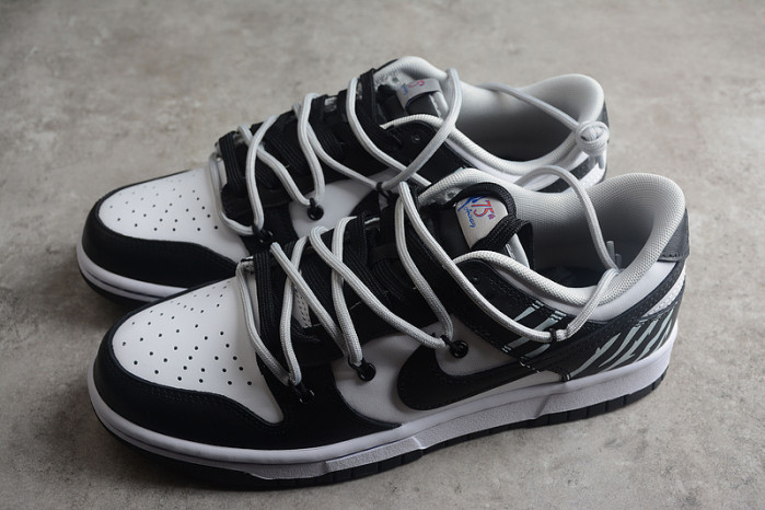 nike dunk low black and white dd3363-002