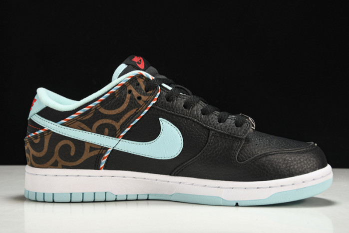 nike dunk low barbershop black dh7614-001