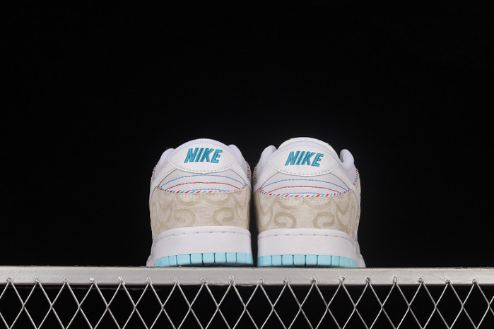 nike dunk low barbershop grey dh7614-500