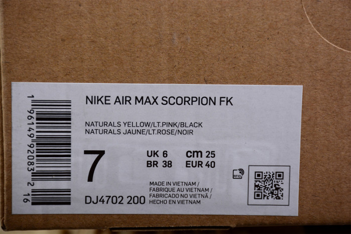 nike air max scorpion whaeat dj4702-200
