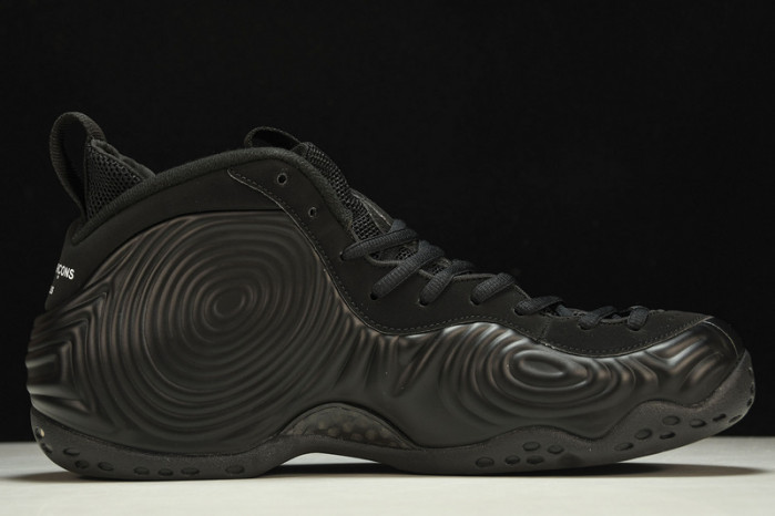 nike air foamposite one comme des garcons homme plus black dj7952-001