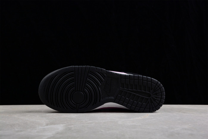 nike dunk low black patent pink dj9955-600