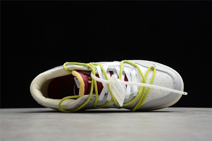 ofw x nk dunk low 8 of 50 dm1602-106