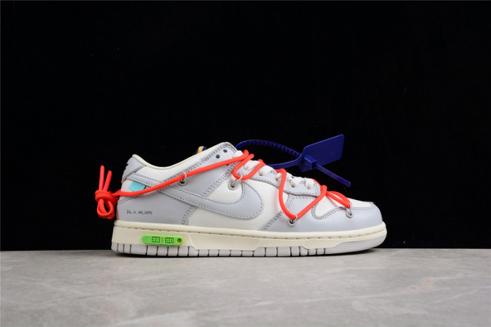 nike dunk low ofw lot 23 of 50 dm1602-126