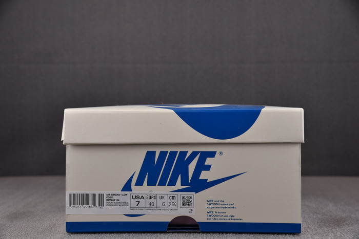 TRAVIS SCOTT FRAGMENT AIR JORDAN 1 LOW OG DM7866-104