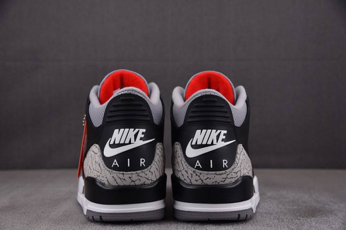 Air Jordan 3 Black Cement 2024 DN3707-010